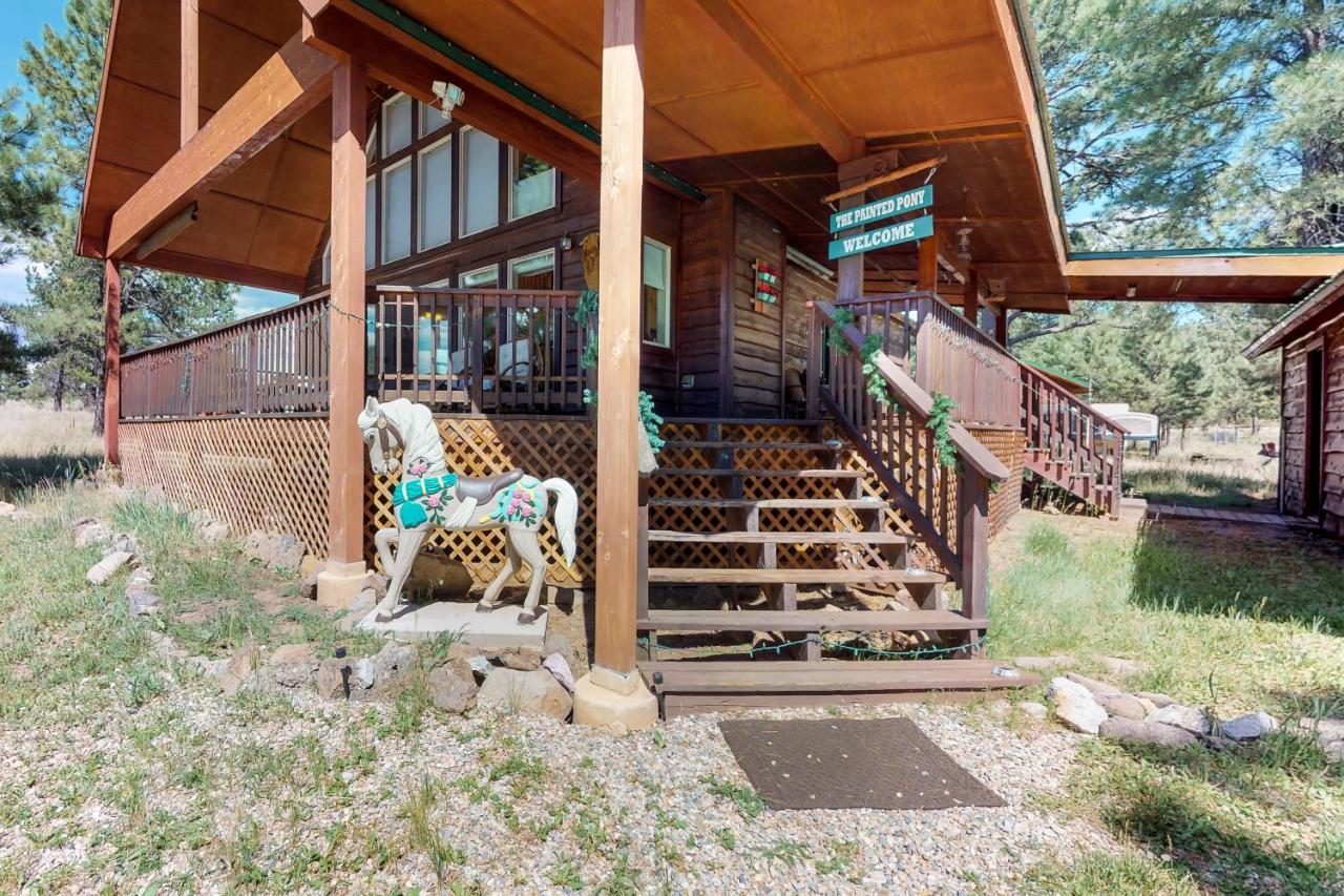 Painted Pony Cabin Angel Fire Ngoại thất bức ảnh